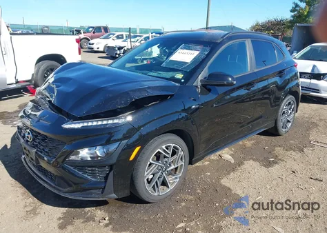 2022 Hyundai Kona N Line from USA, damaged, VIN KM8K3CA3XNU794124